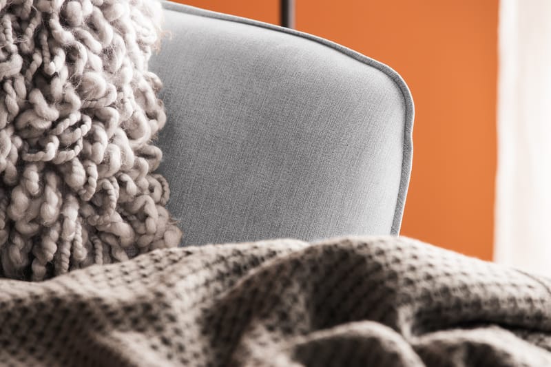 Trend Lyx 4-sits Vänstervänd U-formad Soffa med Divan och Schäslong i Tyg - Ljusgrå - Möbler - Vardagsrum - Soffor - U-soffor