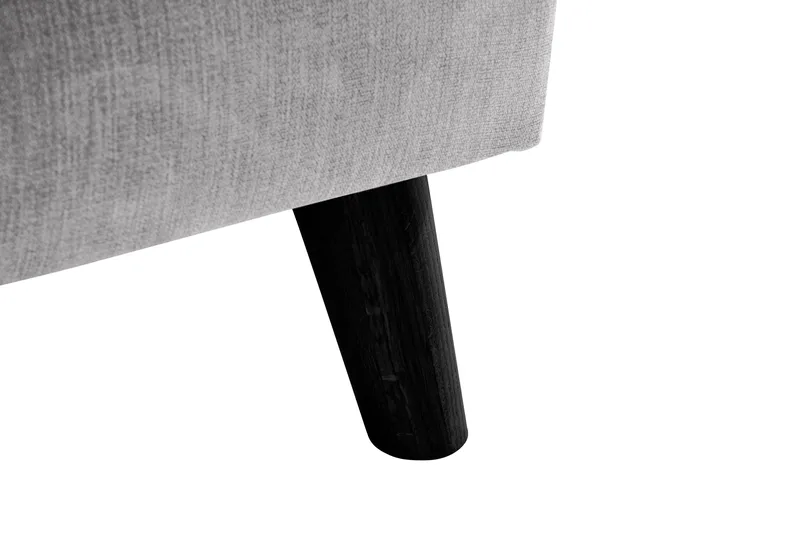 Trend Lyx 4-sits Vänstervänd U-formad Soffa med Divan och Schäslong i Tyg - Ljusgrå - Möbler - Vardagsrum - Soffor - U-soffor