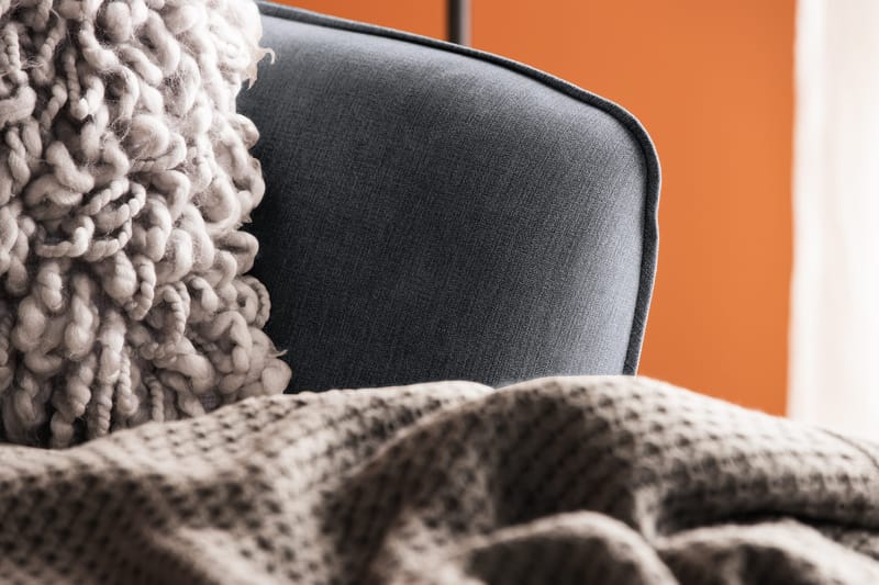 Trend Lyx 4-sits Vänstervänd U-formad Soffa med Divan och Schäslong i Tyg - Mörkgrå - Möbler - Vardagsrum - Soffor - U-soffor