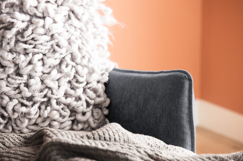Trend Lyx U-soffa med Divan Höger - Mörkgrå/Ek - Möbler - Vardagsrum - Soffor - U-soffor