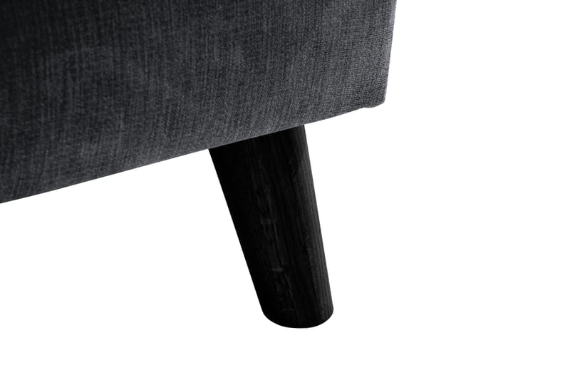 Trend Lyx U-soffa med Divan Höger - Mörkgrå/Svart - Möbler - Vardagsrum - Soffor - U-soffor