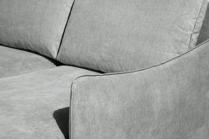 Trend Lyx U-soffa med Divan Vänster - Grå/Svart - Möbler - Vardagsrum - Soffor - U-soffor