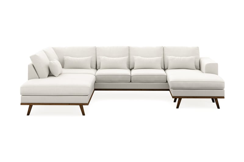 TULSA Compact U-Soffa Linne Beige - Möbler - Vardagsrum - Soffor - U-soffor