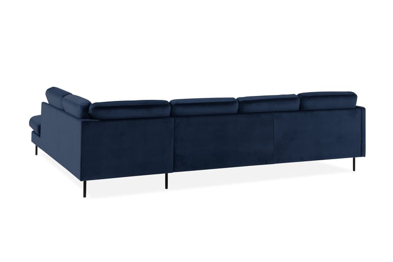 VILLEMO U-soffa med Divan Sammet Vänster - Möbler - Vardagsrum - Soffor - U-soffor