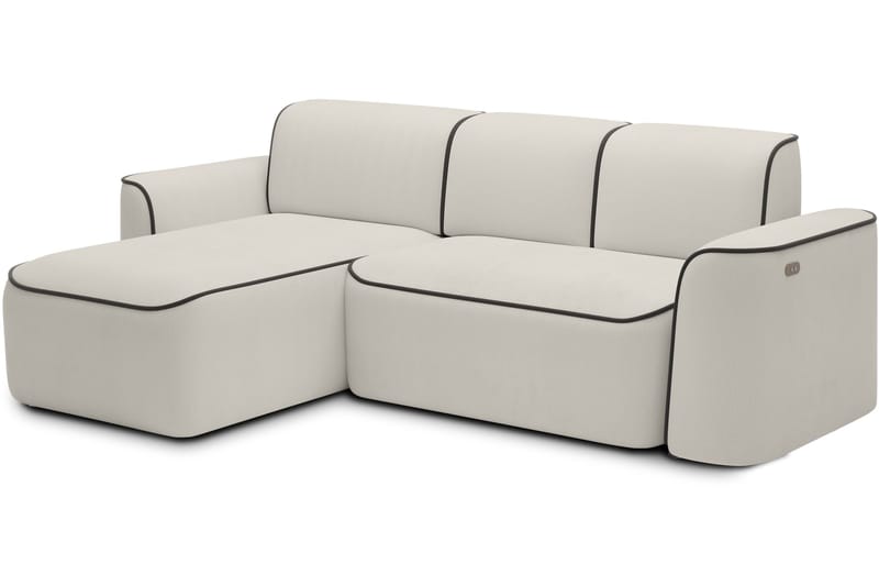Ume 4-sits Soffa med Divan - Beige - Möbler - Vardagsrum - Soffor - Divansoffa & schäslong