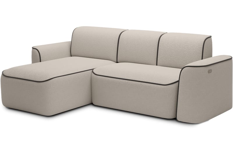 Ume 4-sits Soffa med Divan - Beige - Möbler - Vardagsrum - Soffor - Divansoffa & schäslong