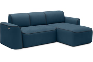 Ume 4-sits Soffa med Divan - Blå - Möbler - Vardagsrum - Soffor - Divansoffa & schäslong