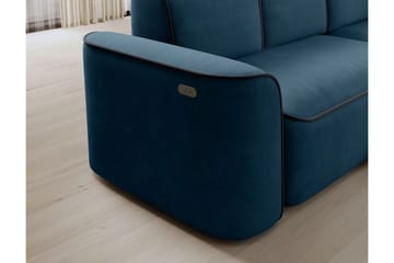 Ume 4-sits Soffa med Divan - Blå - Möbler - Vardagsrum - Soffor - Divansoffa & schäslong