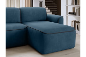 Ume 4-sits Soffa med Divan - Blå - Möbler - Vardagsrum - Soffor - Divansoffa & schäslong