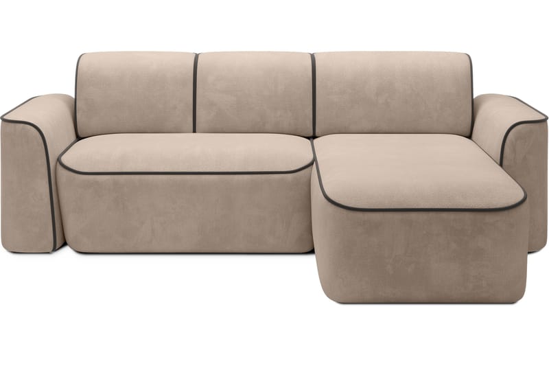 Ume 4-sits Soffa med Divan, Cream