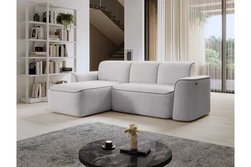 Ume 4-sits Soffa med Divan - Grå - Möbler - Vardagsrum - Soffor - Divansoffa & schäslong