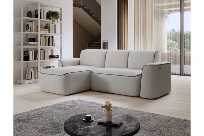 Ume 4-sits Soffa med Divan - Grå - Möbler - Vardagsrum - Soffor - Divansoffa & schäslong