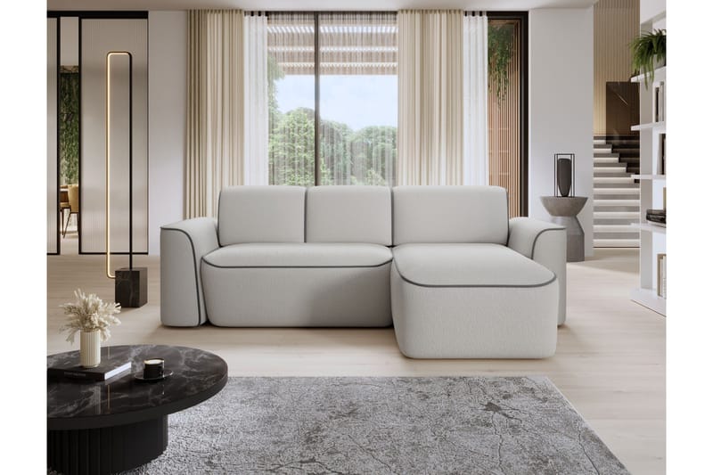 Ume 4-sits Soffa med Divan - Grå - Möbler - Vardagsrum - Soffor - Divansoffa & schäslong