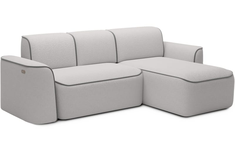 Ume 4-sits Soffa med Divan - Grå - Möbler - Vardagsrum - Soffor - Divansoffa & schäslong