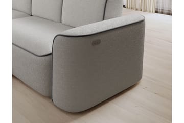 Ume 4-sits Soffa med Divan - Grå - Möbler - Vardagsrum - Soffor - Divansoffa & schäslong