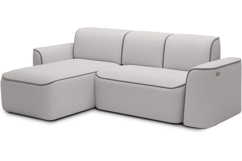 Ume 4-sits Soffa med Divan - Grå - Möbler - Vardagsrum - Soffor - Divansoffa & schäslong
