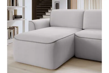 Ume 4-sits Soffa med Divan - Grå - Möbler - Vardagsrum - Soffor - Divansoffa & schäslong