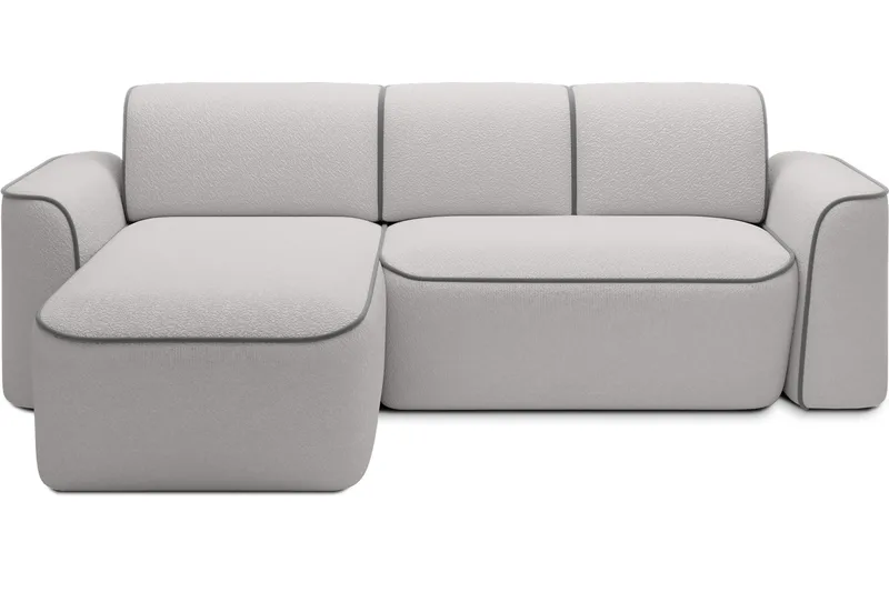 Ume 4-sits Soffa med Divan - Grå - Möbler - Vardagsrum - Soffor - Divansoffa & schäslong
