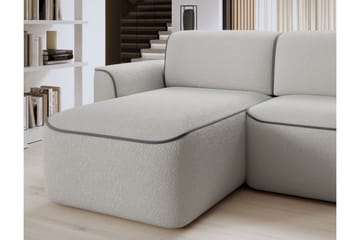 Ume 4-sits Soffa med Divan - Grå - Möbler - Vardagsrum - Soffor - Divansoffa & schäslong
