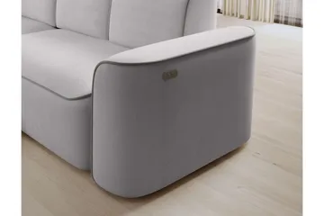 Ume 4-sits Soffa med Divan - Grå - Möbler - Vardagsrum - Soffor - Divansoffa & schäslong