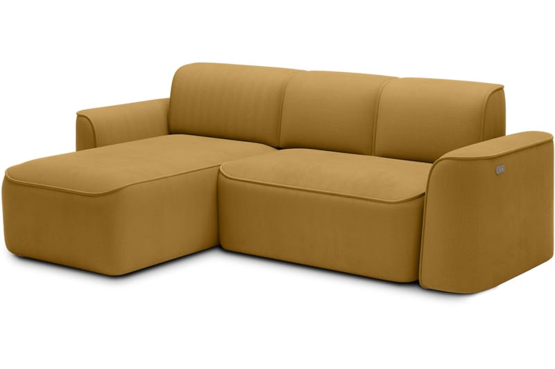 Ume 4-sits Soffa med Divan - Gul - Möbler - Vardagsrum - Soffor - Divansoffa & schäslong