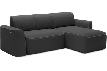 Ume 4-sits Soffa med Divan - Mörkgrå - Möbler - Vardagsrum - Soffor - Divansoffa & schäslong