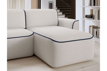Ume 4-sits Soffa med Divan - Vit - Möbler - Vardagsrum - Soffor - Divansoffa & schäslong