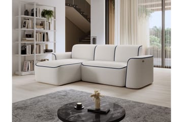 Ume 4-sits Soffa med Divan - Vit - Möbler - Vardagsrum - Soffor - Divansoffa & schäslong