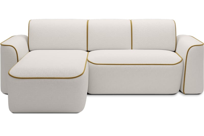 Ume 4-sits Soffa med Divan - Vit - Möbler - Vardagsrum - Soffor - Divansoffa & schäslong