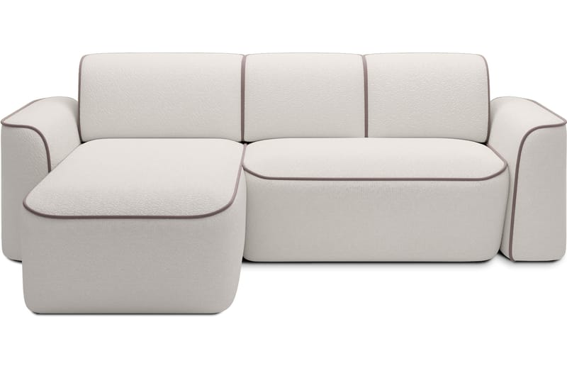 Ume 4-sits Soffa med Divan - Vit - Möbler - Vardagsrum - Soffor - Divansoffa & schäslong
