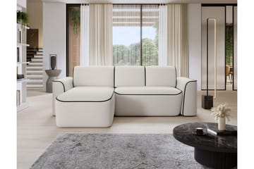Ume 4-sits Soffa med Divan - Vit - Möbler - Vardagsrum - Soffor - Divansoffa & schäslong