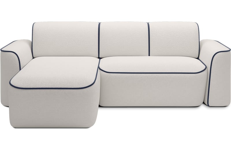 Ume 4-sits Soffa med Divan - Vit - Möbler - Vardagsrum - Soffor - Divansoffa & schäslong