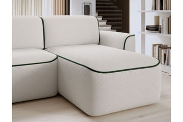 Ume 4-sits Soffa med Divan - Vit - Möbler - Vardagsrum - Soffor - Divansoffa & schäslong