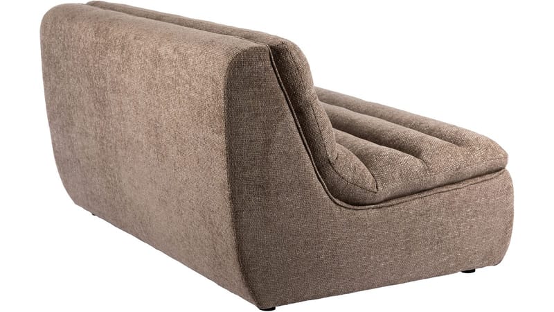 Valdoro 2-sits Mittmodul i tyg 135 cm - Mink - Möbler - Vardagsrum - Soffor - 2-sits soffor