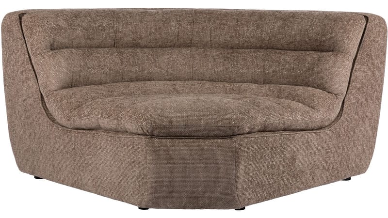 Valdoro Hörnmodul i tyg 179 cm - Mink - Möbler - Vardagsrum - Soffor - Hörnsoffor