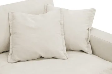 Valencia Extra Djup 3-sits Soffa i Chenille - Beige - Möbler - Vardagsrum - Soffor - 3-sits soffor