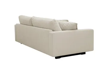 Valencia Extra Djup 3-sits Soffa i Chenille - Beige - Möbler - Vardagsrum - Soffor - 3-sits soffor