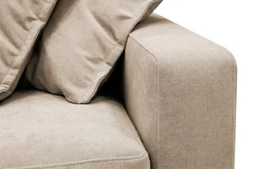 Valencia Extra Djup 3-sits Soffa i Chenille - Brun - Möbler - Vardagsrum - Soffor - 3-sits soffor