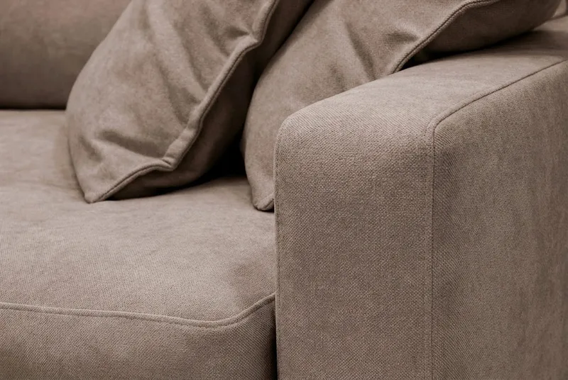 Valencia Extra Djup 3-sits Soffa i Chenille - Mörkbrun - Möbler - Vardagsrum - Soffor - 3-sits soffor