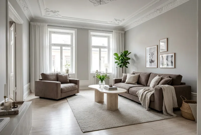Valencia Extra Djup 3-sits Soffa i Chenille - Mörkbrun - Möbler - Vardagsrum - Soffor - 3-sits soffor
