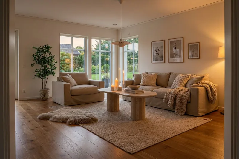 Valencia Extra Djup 3-sits Soffa med avtagbar och tvättbar klädsel - Beige - Möbler - Vardagsrum - Soffor - 3-sits soffor