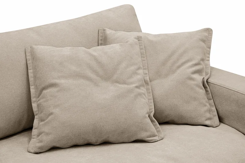 Valencia Extra Djup 3-sits Soffa med avtagbar och tvättbar klädsel - Brun - Möbler - Vardagsrum - Soffor - 3-sits soffor