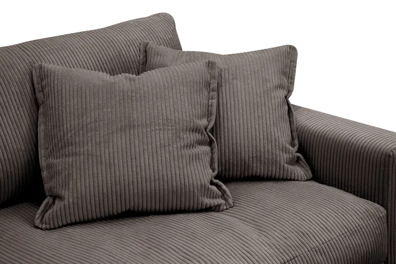 Valencia Extra Djup 3-sits Soffa - Mörkgrå - Möbler - Vardagsrum - Soffor - 3-sits soffor