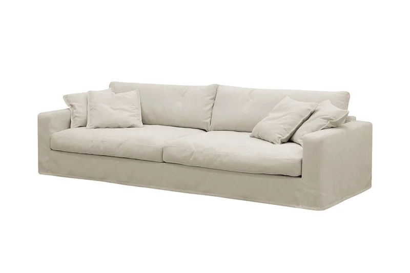 Valencia Extra Djup 4-sits Soffa - Beige - Möbler - Vardagsrum - Soffor - 4-sits soffor