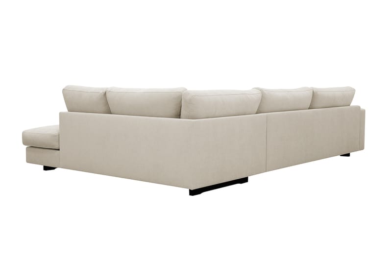 Valencia Extra Djup 4-sits Soffa med Schäslong Höger - Beige - Möbler - Vardagsrum - Soffor - Divansoffa & schäslong