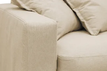 Valencia Extra Djup 4-sits Soffa med Schäslong Höger - Beige - Möbler - Vardagsrum - Soffor - Divansoffa & schäslong