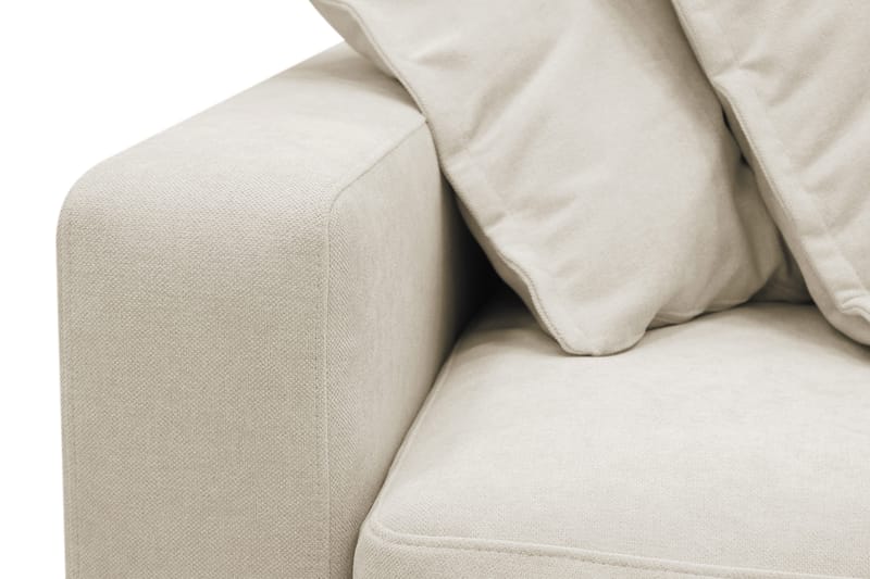Valencia Extra Djup 4-sits Soffa med Schäslong Höger - Beige - Möbler - Vardagsrum - Soffor - Divansoffa & schäslong
