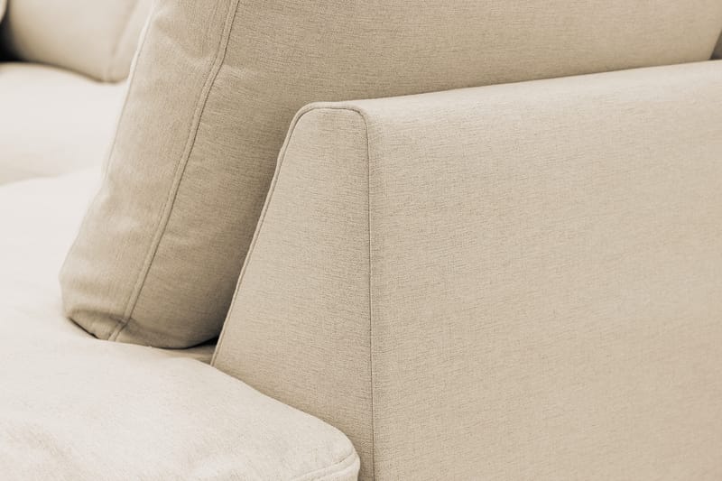 Valencia Extra Djup 4-sits Soffa med Schäslong Höger - Beige - Möbler - Vardagsrum - Soffor - Divansoffa & schäslong