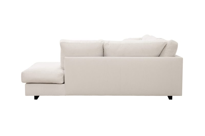 Valencia Extra Djup 4-sits Soffa med Schäslong Höger - Benvit - Möbler - Vardagsrum - Soffor - Divansoffa & schäslong