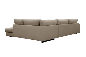 Valencia Extra Djup 4-sits Soffa med Schäslong Höger - Brun - Möbler - Vardagsrum - Soffor - Divansoffa & schäslong